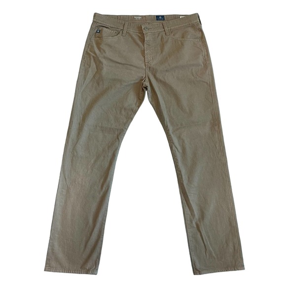 AG The Everett Slim Straight Brown Men’s Size 36x32 - Picture 2 of 12